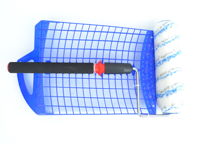 9 pollici Blu ampiamente applicabile rollersTrays vernice telescopico Rod griglia