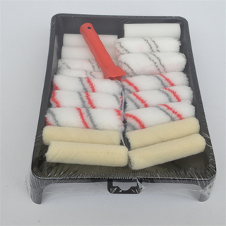 8 pollici in plastica miscelazione di vernici vassoio Includere 10pc da 4 pollici Roller nel cassetto